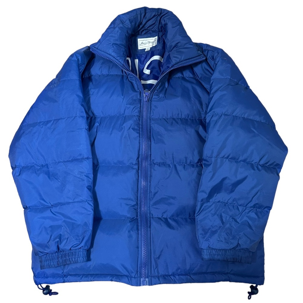 Giorgio Morandi Cibyll Sports Blue Down Filled Puffer Jacket Size L